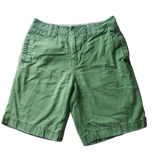 Red Camel Green Distressed Mens Cargo Shorts Size 32